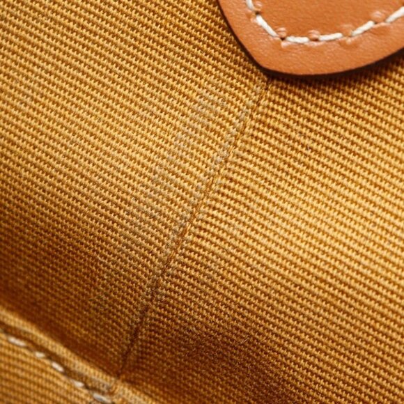 CELINE Strap Box Handbag 197142BZJ Triomphe Black / Brown PVC Women - Picture 11 of 15